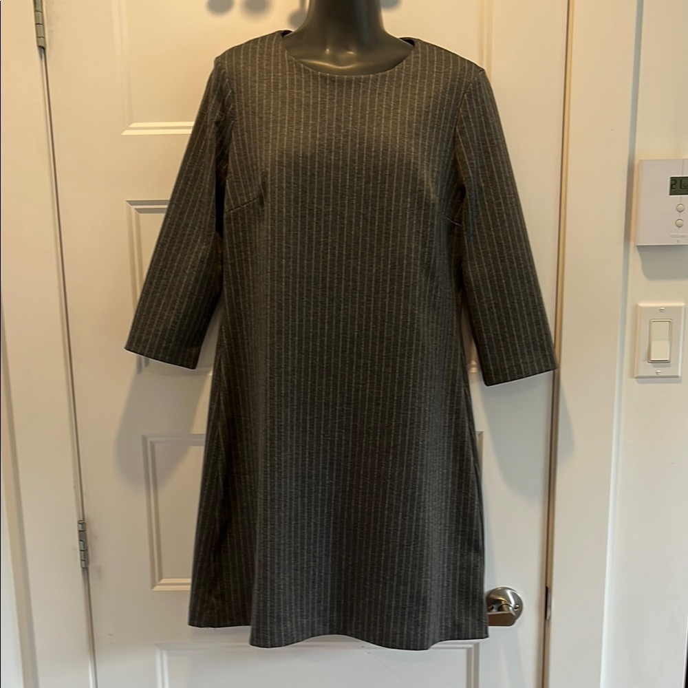 Rachel Black A-Line 3/4 Sleeve Dress